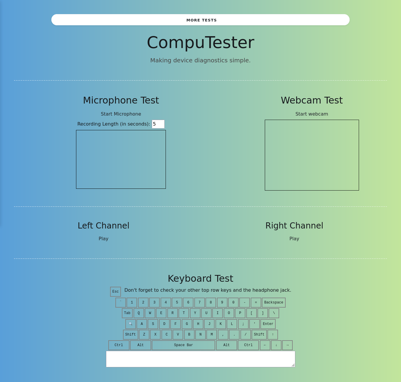 Landing Page